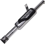 MACH7 Compatible for BS3 BS4 Bullet Classic 350 & 500cc Royal Enfield Classic 350, Classic 500 Full Exhaust System  (Stainless Steel)