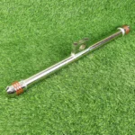 MACH7 3 RED STRIPS CHROME LEG GUARD FOR ROYAL ENFIELD MADE IN INDIA Bike Crash Guard  (Royal Enfield) - Image 5