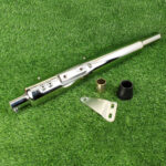 Mach7 Long Punjab Silencer Free Flow – Chrome Exhaust for Royal Enfield Classic, Bullet, Thunderbird & Electra (350/500cc | BS3/BS4) | Heavy Material | Made in India