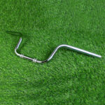 Mach7 Main Handle for Bajaj CT100 – Heavy Duty Silver Handle Bar | Strong Metal | Made in India - Image 2