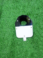 Mach7 Rear Number Plate for Royal Enfield Bullet Classic 350cc (White/Black) | Heavy Duty Bike Number Plate | Made in India - Image 2