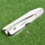 Mach7 Long Punjab Silencer Heat Shield Chrome – Heavy Duty Bike Exhaust Guard | Made in India - Image 2