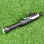 Mach7 K.Indor Full Exhaust System for Royal Enfield Classic Reborn 350cc | Performance Silencer | Mild Steel | Black Finish | Made in India