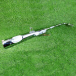 Mach7 Full Exhaust System for Hero Splendor Y2K / Splendor Pro Classic / Splendor iSmart / Slingshot Plus – Premium Chrome Finish, Heavy-Duty Silencer