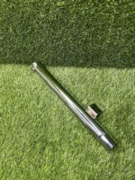 Mach7 Bend Pipe Extension for Royal Enfield Reborn | Heavy-Duty Metal | Premium Chrome Finish | Perfect Silencer Fitment | Made in India - Image 4