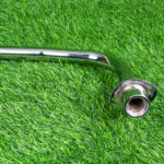 Mach7 Full Exhaust System for Hero Splendor Y2K / Splendor Pro Classic / Splendor iSmart / Slingshot Plus – Premium Chrome Finish, Heavy-Duty Silencer - Image 3