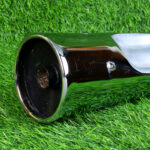 Mach7 Full Exhaust System for Hero Splendor Y2K / Splendor Pro Classic / Splendor iSmart / Slingshot Plus – Premium Chrome Finish, Heavy-Duty Silencer - Image 5