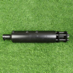 Mach7 Black Tail Gunner Rotating Silencer Exhaust with Glasswool for Royal Enfield – Deep Bass Sound, Heavy-Duty Build - Image 2