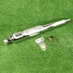 Mach7 SIL OE Type LSJ18 End Silencer for Royal Enfield – Silver/Chrome Finish, Compatible with Bullet Classic, Electra & Standard Models