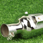 Mach7 SIL OE Type LSJ18 End Silencer for Royal Enfield – Silver/Chrome Finish, Compatible with Bullet Classic, Electra & Standard Models - Image 4